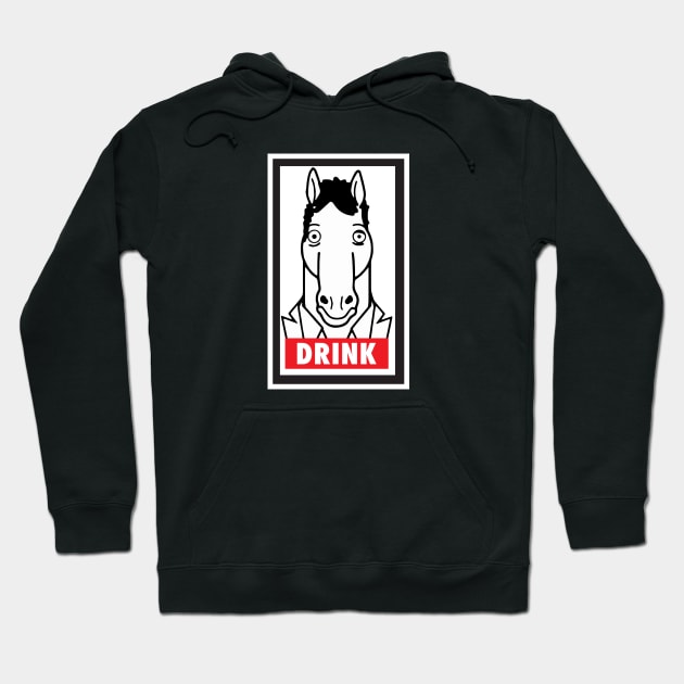 Obey Bojack Hoodie by WMKDesign